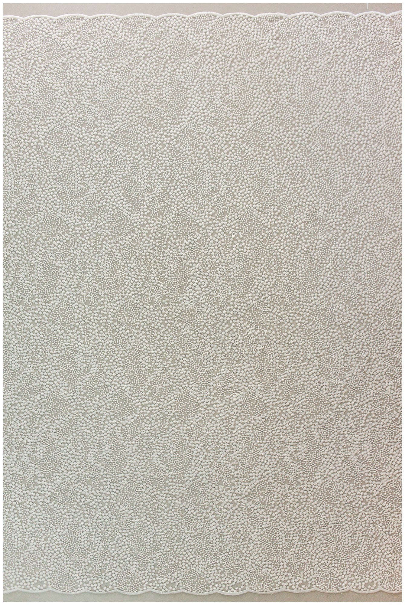 Dot-Lace/ Brautspitzenmaterial/ Offwhite-Brautspitze/ Dot-Design-Hochzeitsspitze/ Couture-Spitze // L18-195