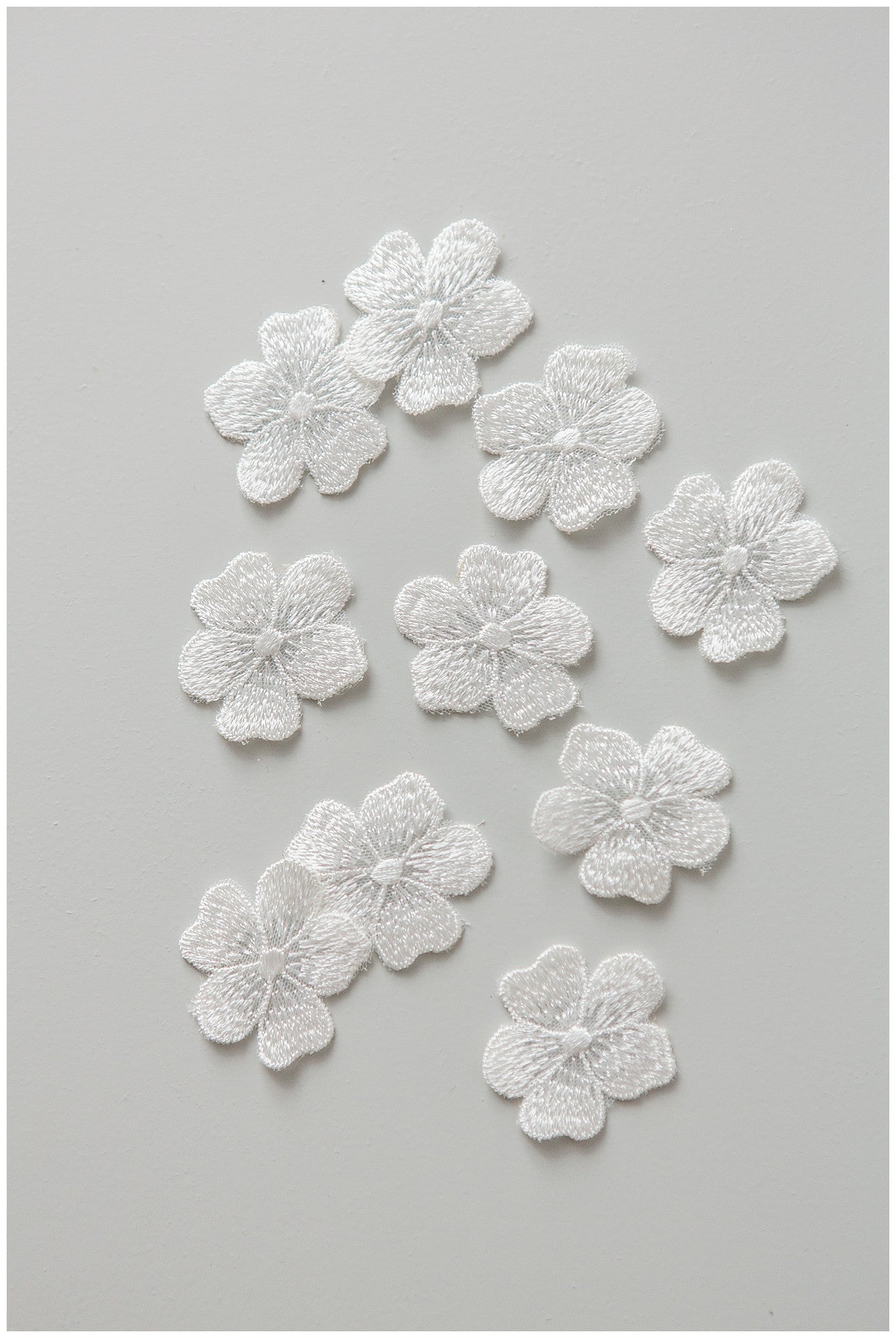 20pcs. 3D lace flowers for sewing/ 3D flower lace applique/ wedding dress lace applique/ bridal lace// A17-163R