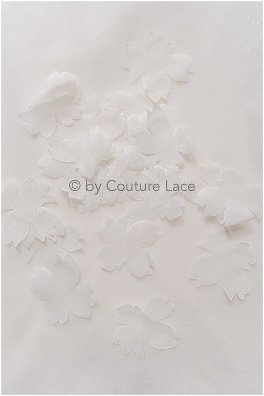 Applique de dentelle de fleur 3D 3g/ applique/ applique de fleur 3D/ patch// A24-423