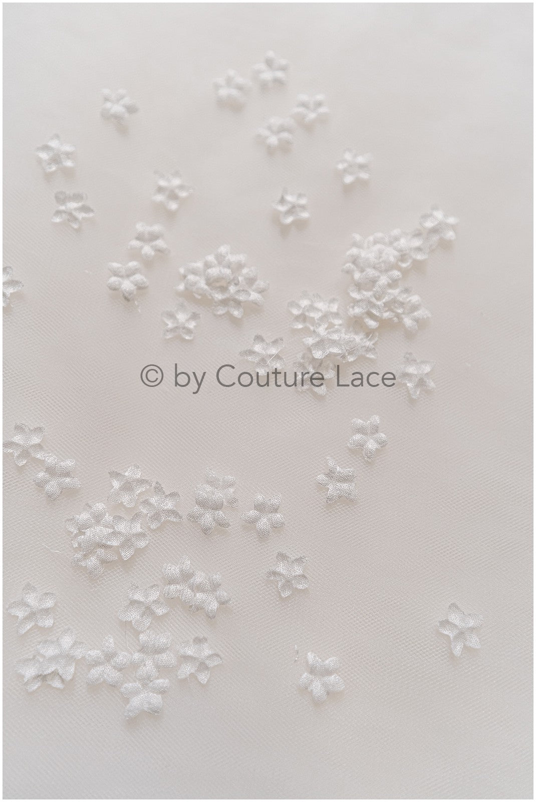 2g 3D flower lace applique/ small applique/ 3D flower applique/ patch// A24-425