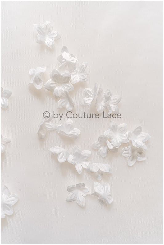 Applique de dentelle de fleur 3D 4g/ petite applique/ applique de fleur 3D/ patch// A24-426