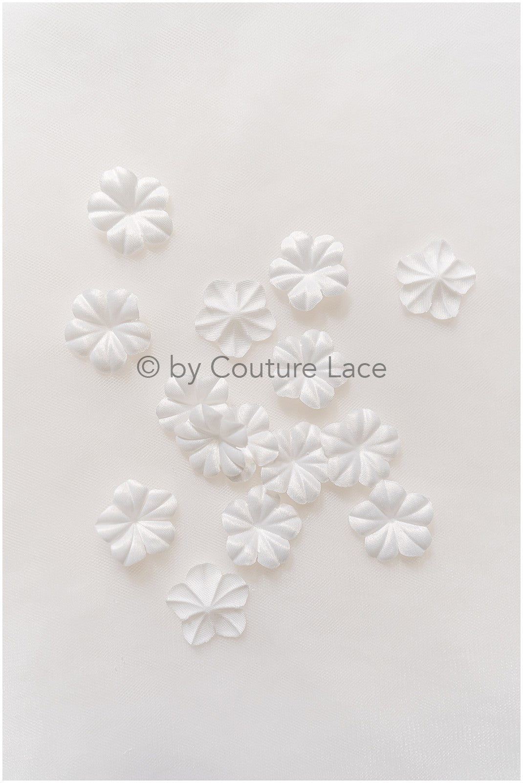 9g. 3D lace flowers/ 3D flowers sew on/ 3D flowers lace applique/ wedding dress lace applique// A24-439