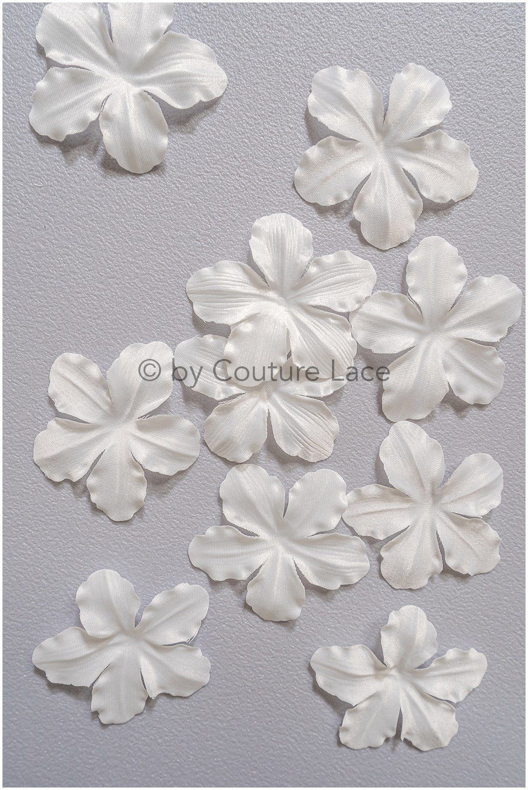 33g. 3D lace flowers/ 3D flowers sew on/ 3D flowers lace applique/ wedding dress lace applique// A24-440
