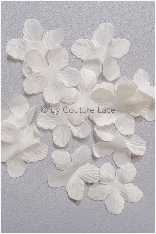 20g. Fleurs de dentelle 3D/ Coudre sur des fleurs 3D/ Applique de dentelle de fleurs 3D/ Applique de dentelle de robe de mariée// A24-441