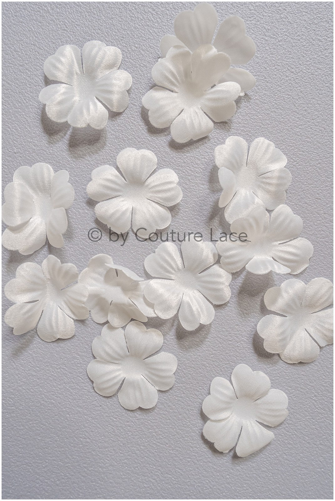 14g. 3D lace flowers/ 3D flowers sew on/ 3D flowers lace applique/ wedding dress lace applique// A24-443