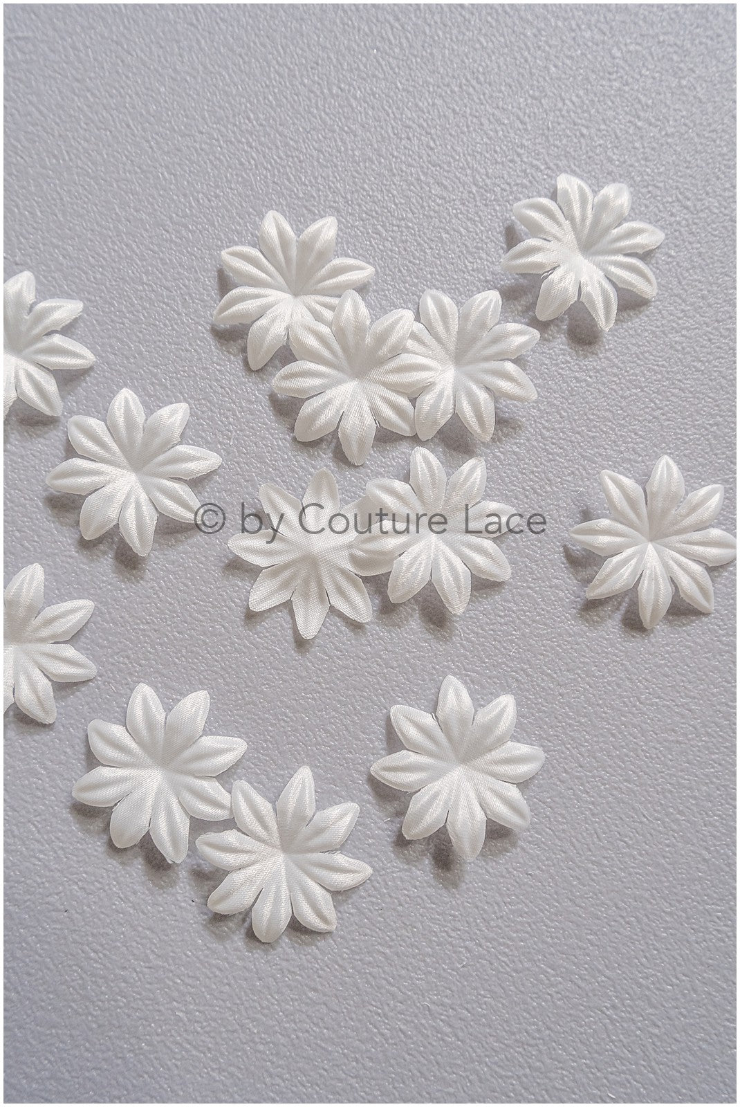11g. 3D lace flowers/ 3D flowers sew on/ 3D flowers lace applique/ wedding dress lace applique// A24-444
