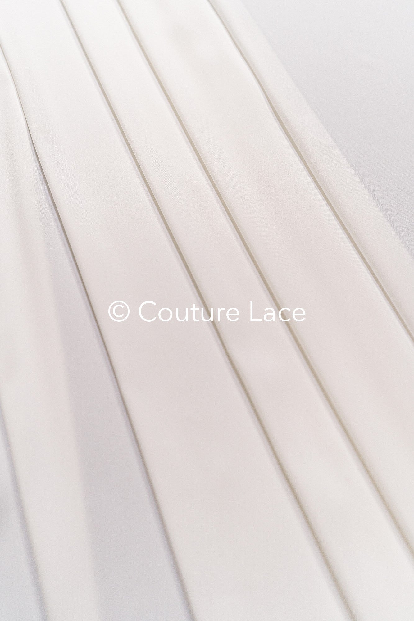 Stretch satin fabric for stretchable wedding dresses and skirts // R-128