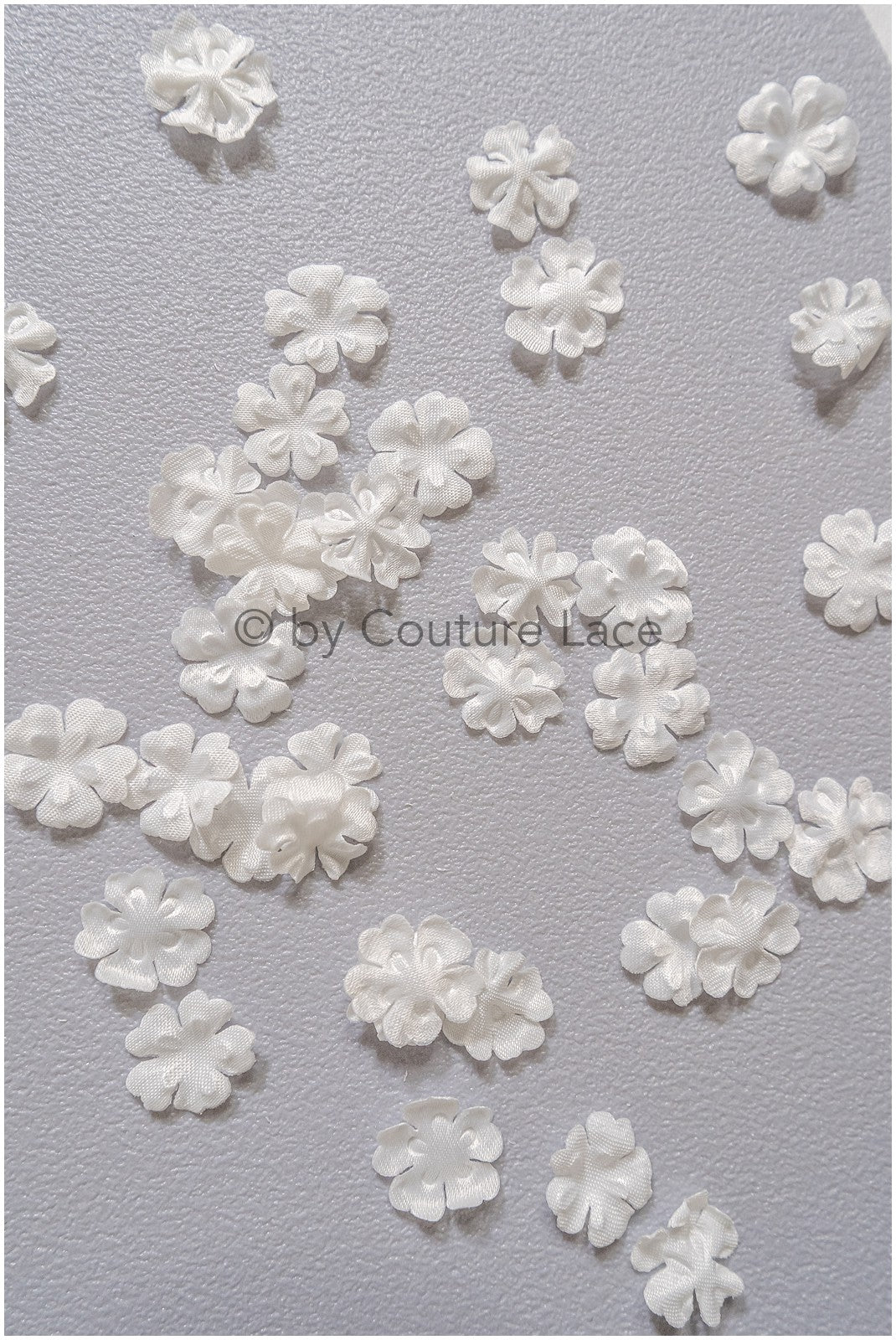 4g. 3D lace flowers/ 3D flowers sew on/ 3D flowers lace applique/ wedding dress lace applique// A24-434