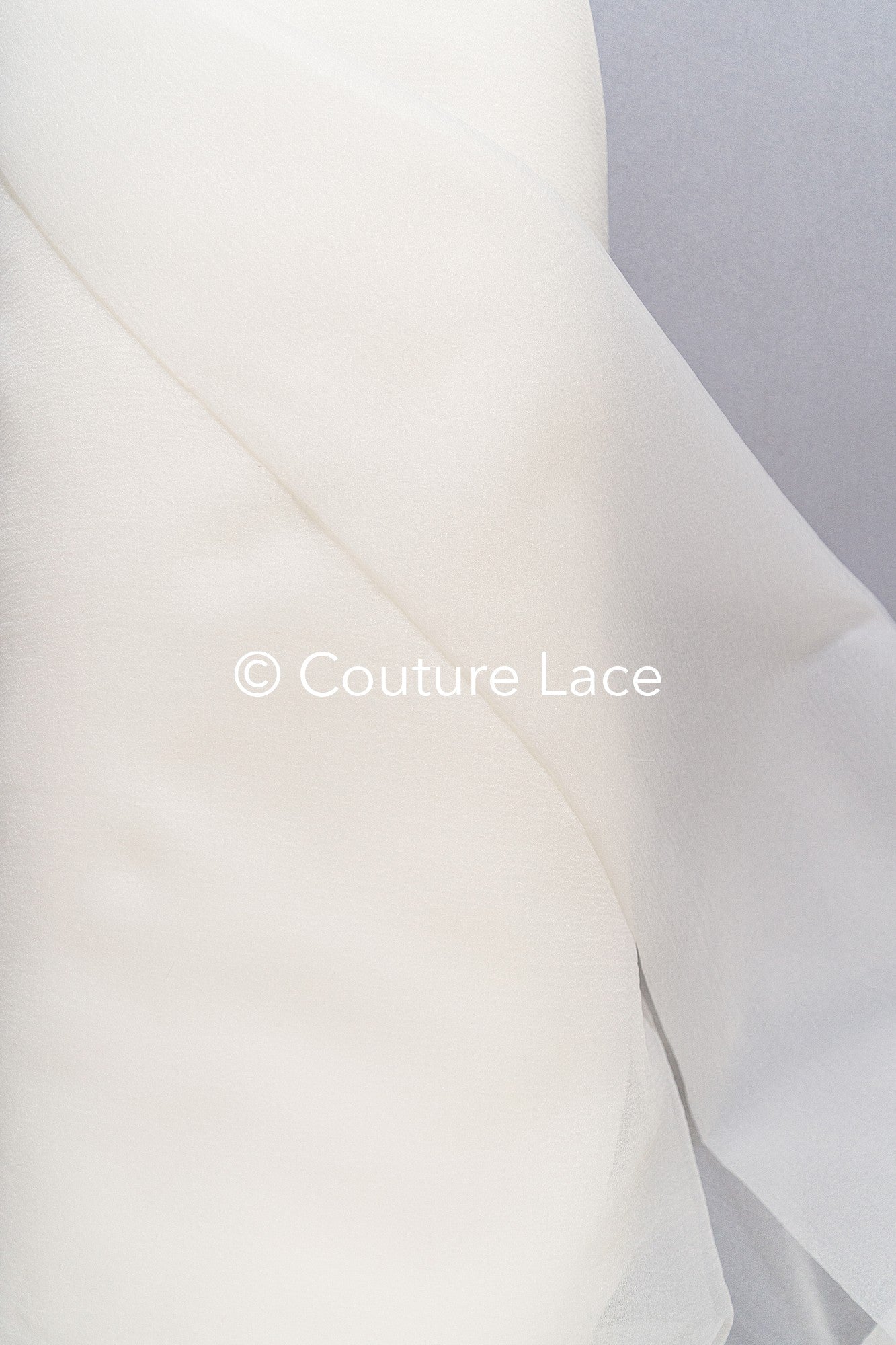 Crashed/Crinkle Organza Fabric – Ideal for voluminous wedding dresses & decorations // R-057