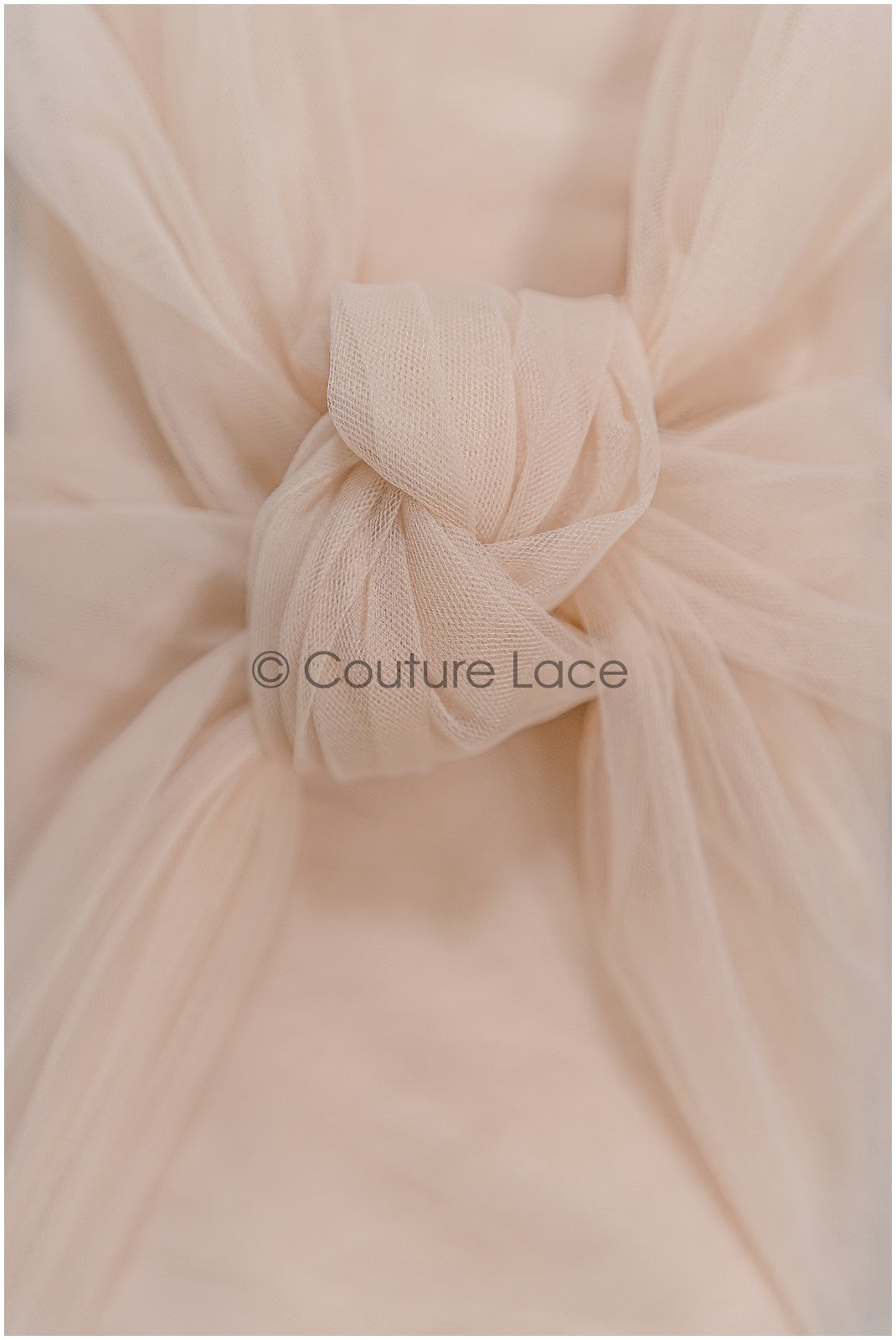 Soft Nude - 160cm wide very soft tulle fabric for bridal veils and wedding dresses/ soft net fabric// R-137-66