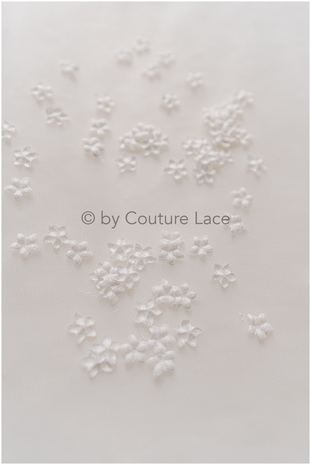 2g 3D flower lace applique/ small applique/ 3D flower applique/ patch// A24-425