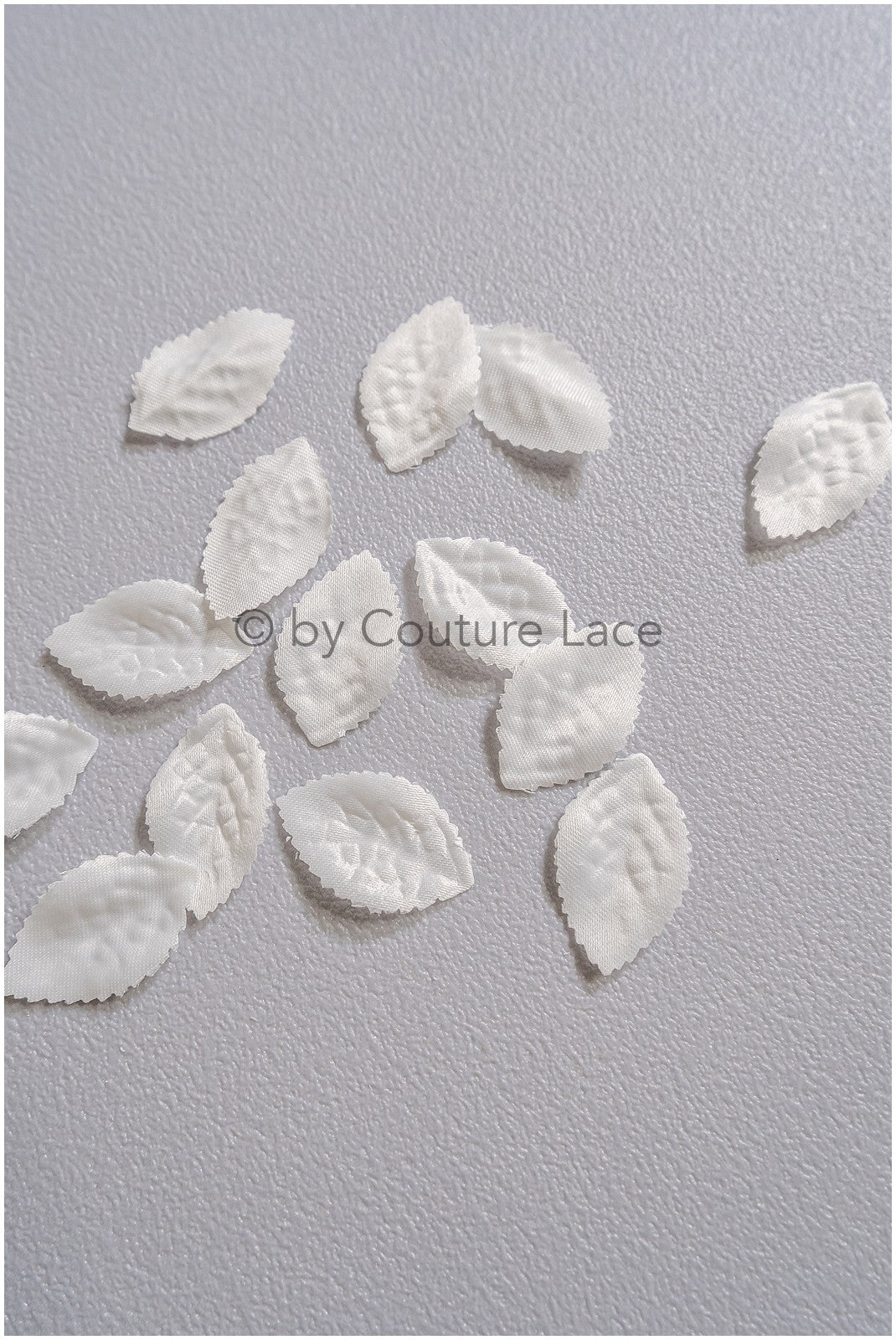 8g. 3D leaf/ 3D flowers sew on/ 3D flower lace applique/ wedding dress lace applique// A24-433