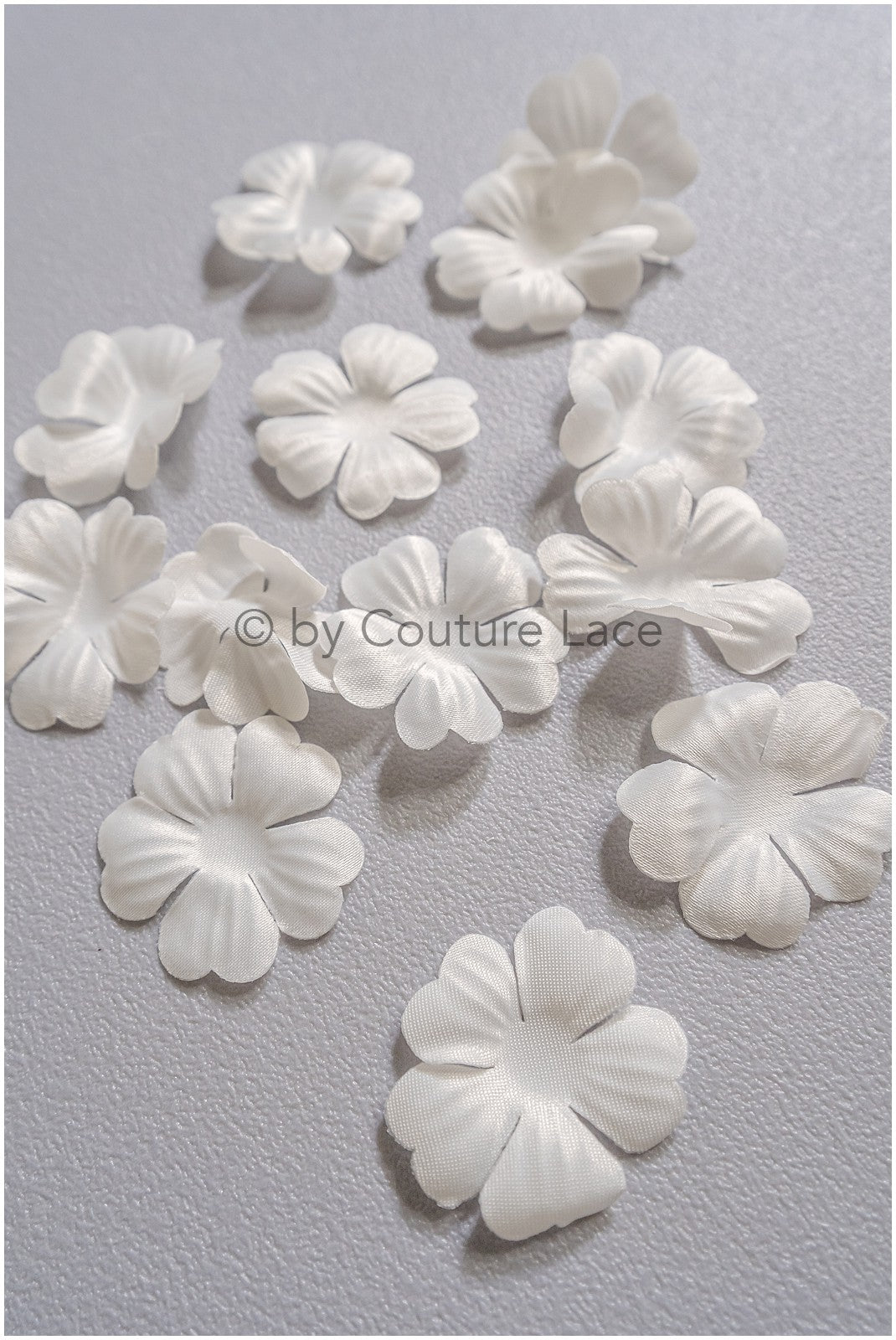 14g. 3D lace flowers/ 3D flowers sew on/ 3D flowers lace applique/ wedding dress lace applique// A24-443