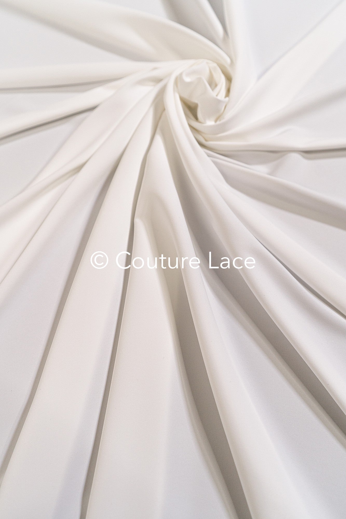 Stretch satin fabric for stretchable wedding dresses and skirts // R-128