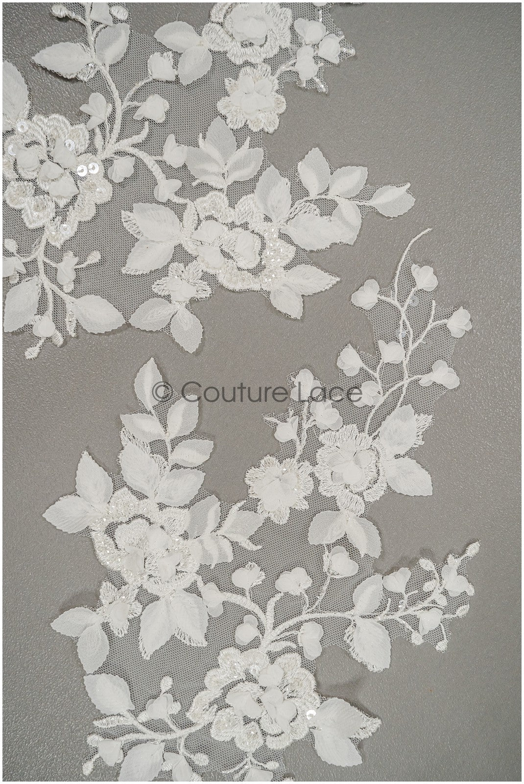 3D Blumen Spitzen Applikation, 3D Brautkleid Spitze, SpitzenBlume Applikation, Spitzen Applikation, 3D Brautkleid Spitzen Applikation, BrautSpitze Applikation, A21-240