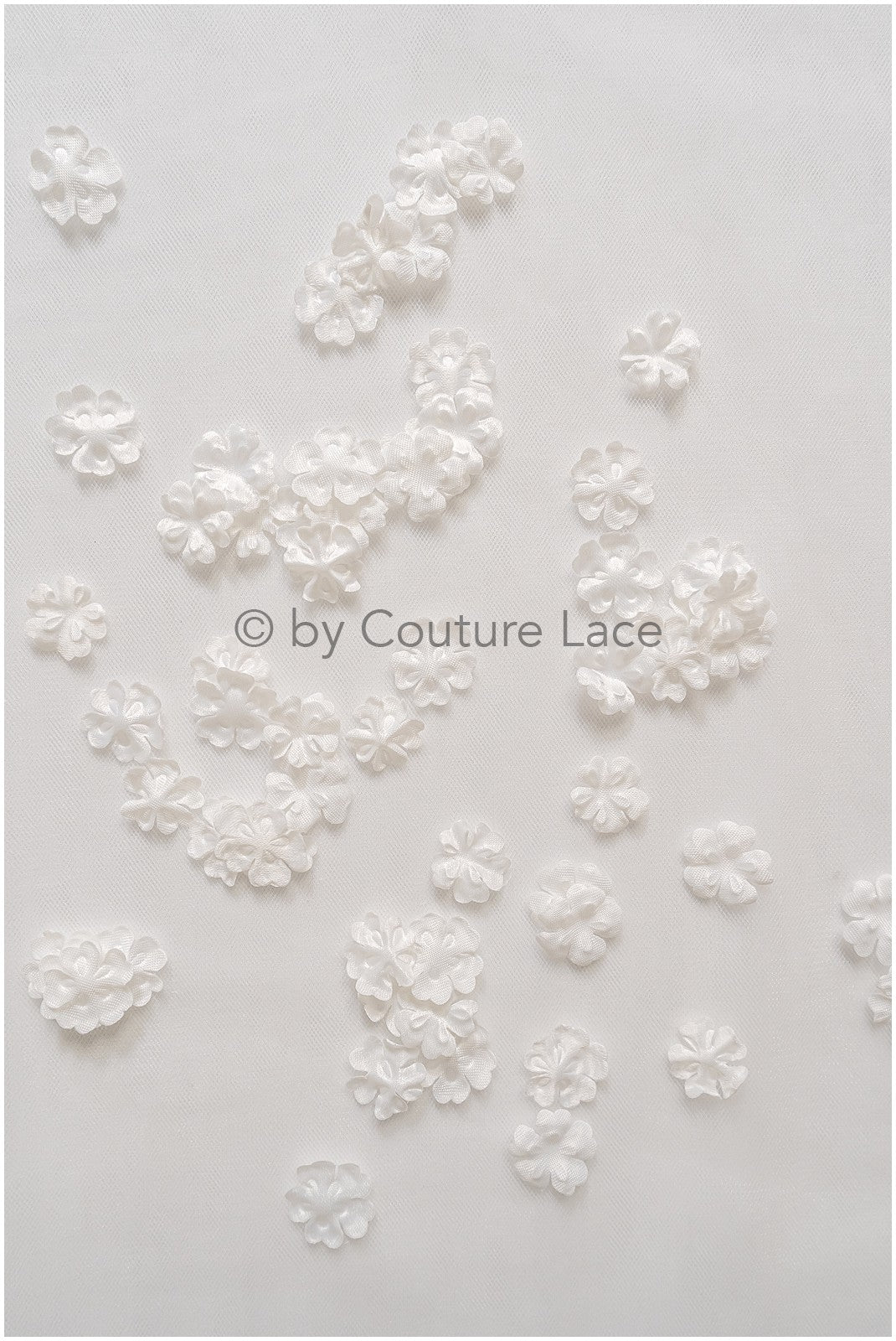 4g. 3D lace flowers/ 3D flowers sew on/ 3D flowers lace applique/ wedding dress lace applique// A24-434