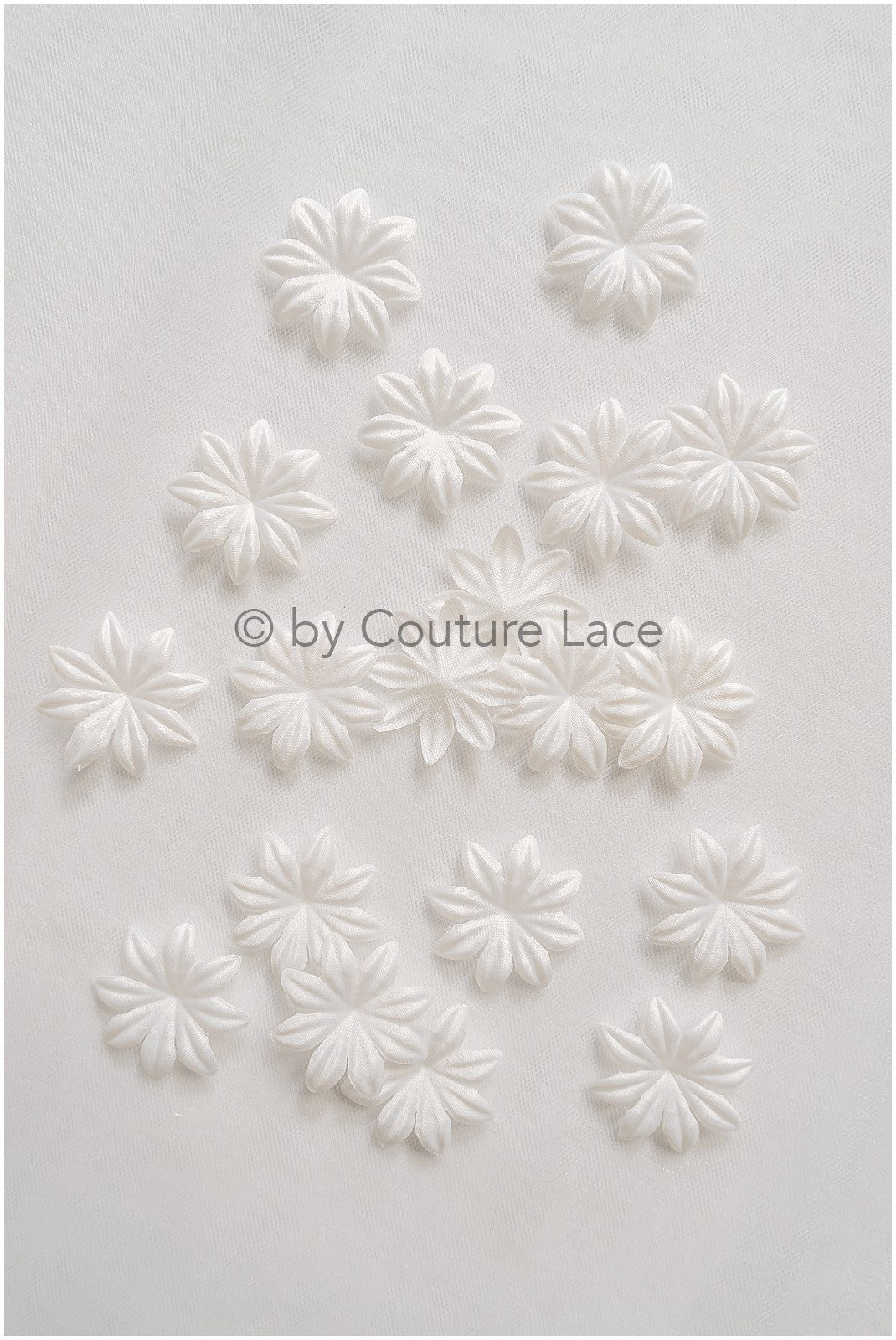 11g. 3D lace flowers/ 3D flowers sew on/ 3D flowers lace applique/ wedding dress lace applique// A24-444