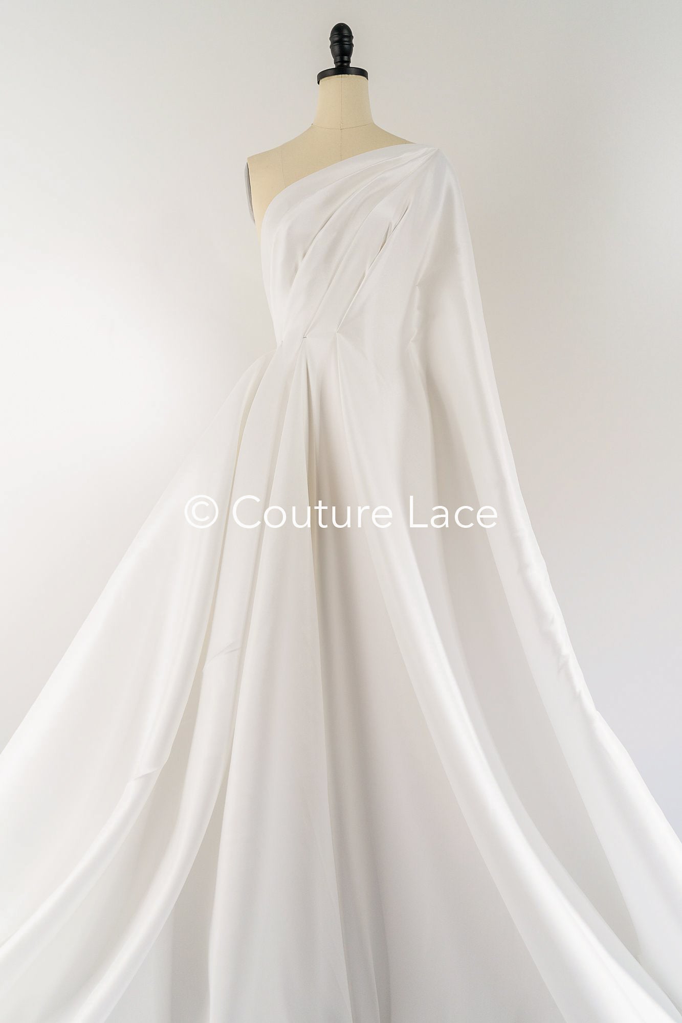 Stretch Mikado for wedding dresses – High-quality elastic fabric for creative wedding dresses | Ideal for bridal wear, christening dresses and wedding decorations/ R-197