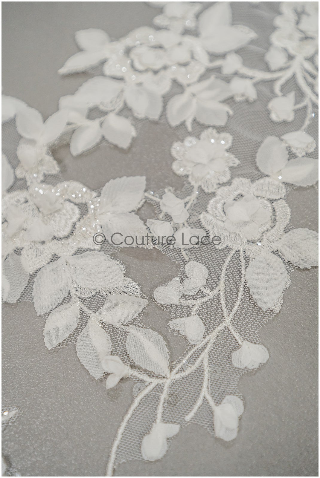 3D Blumen Spitzen Applikation, 3D Brautkleid Spitze, SpitzenBlume Applikation, Spitzen Applikation, 3D Brautkleid Spitzen Applikation, BrautSpitze Applikation, A21-240