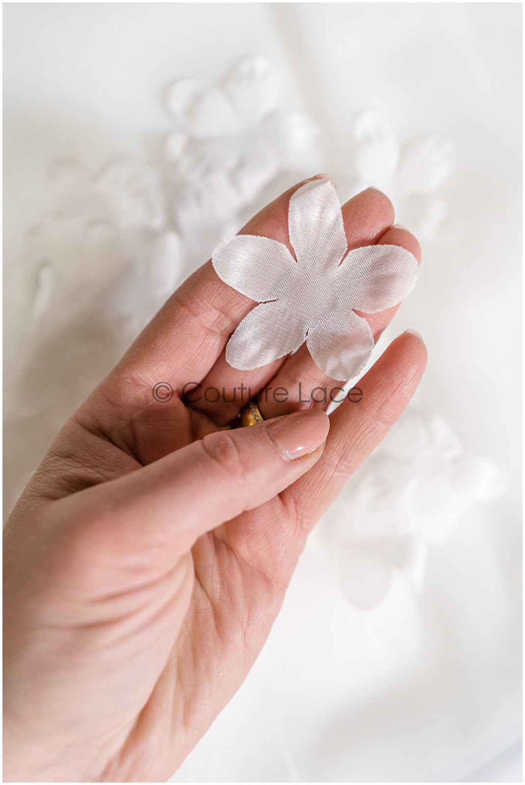 3g 3D flower lace applique/ applique/ 3D flower applique/ patch// A24-418