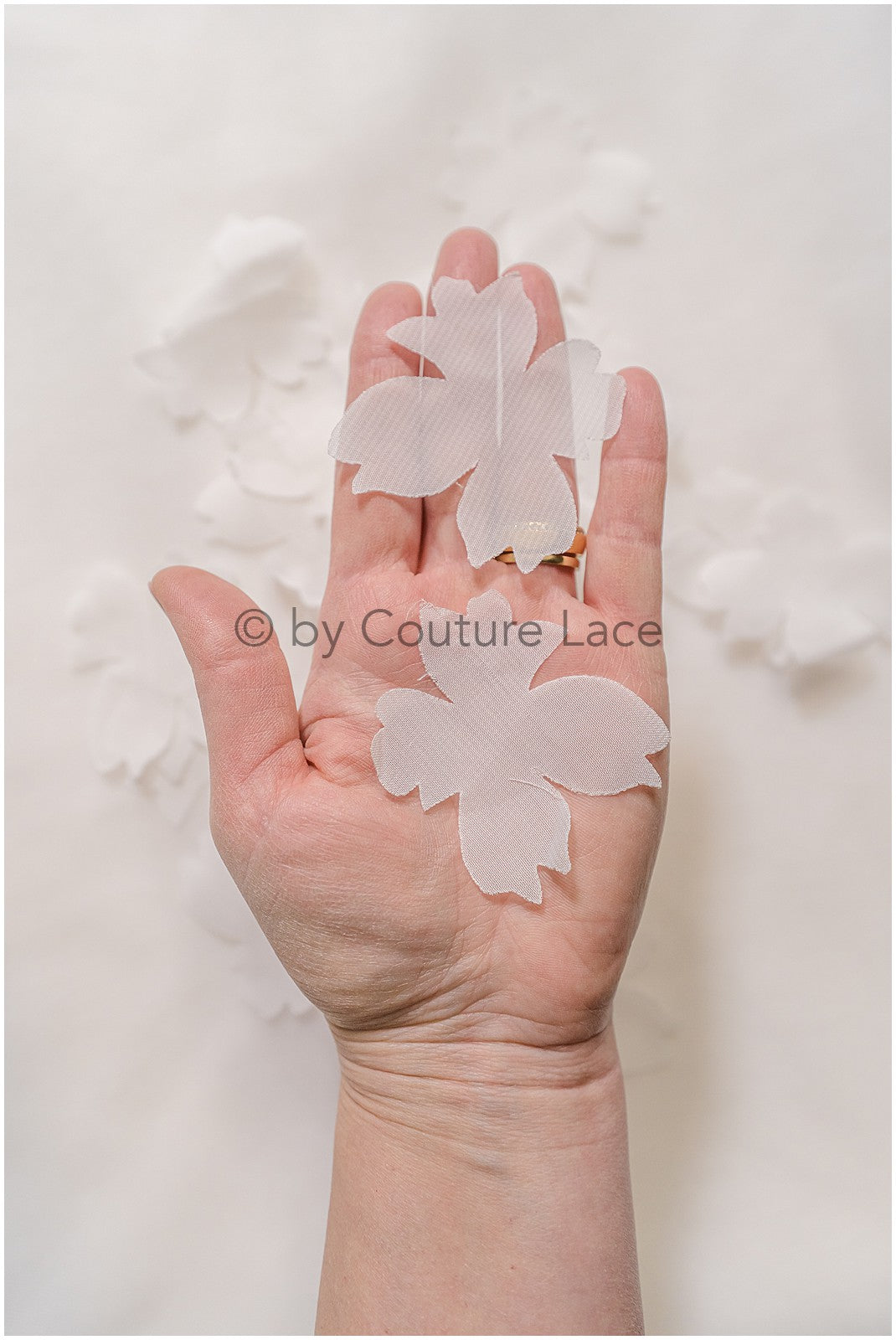 3g 3D flower lace applique/ applique/ 3D flower applique/ patch// A24-423
