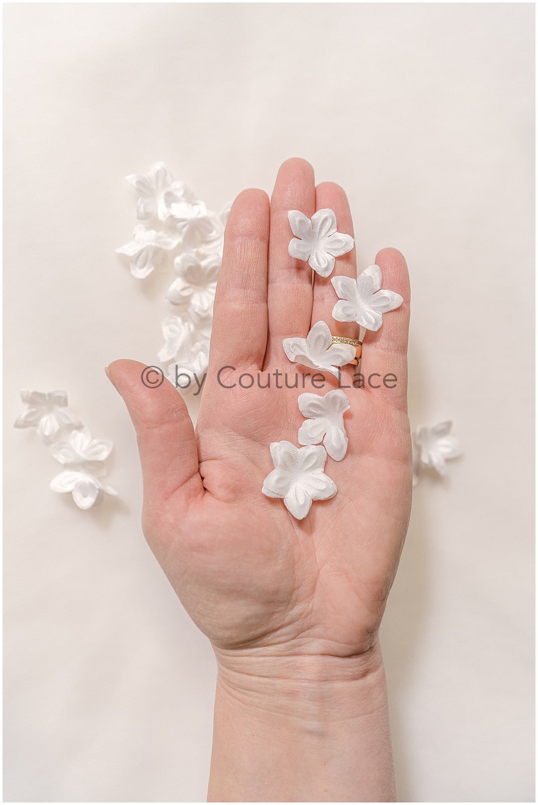 4g 3D flower lace applique/ small applique/ 3D flower applique/ patch// A24-426