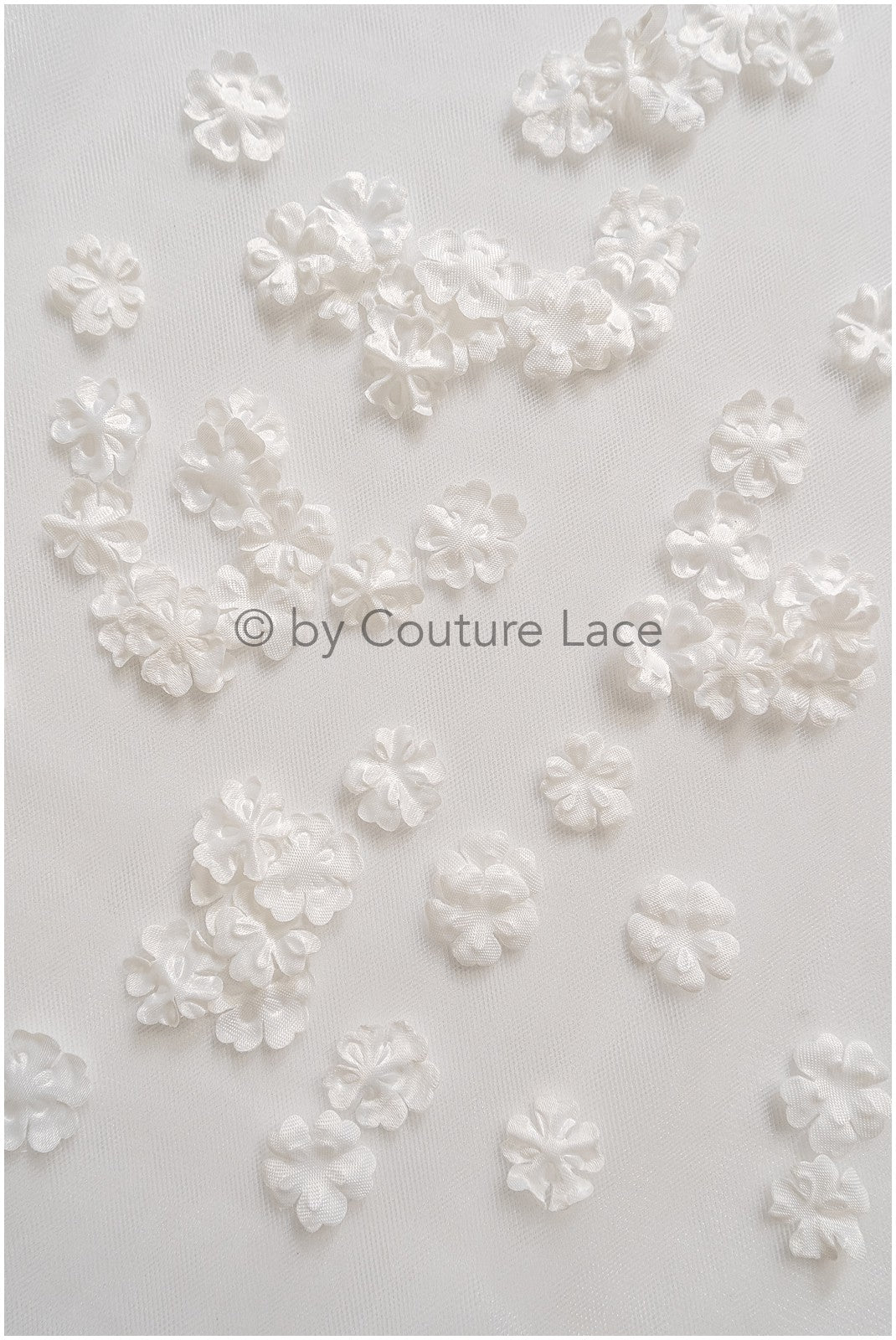 4g. 3D lace flowers/ 3D flowers sew on/ 3D flowers lace applique/ wedding dress lace applique// A24-434
