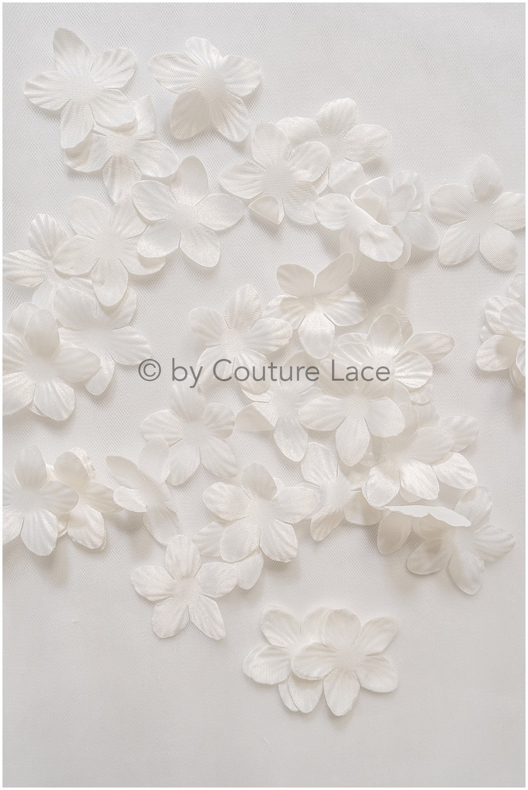 11g. 3D lace flowers/ 3D flowers sew on/ 3D flowers lace applique/ wedding dress lace applique// A24-436