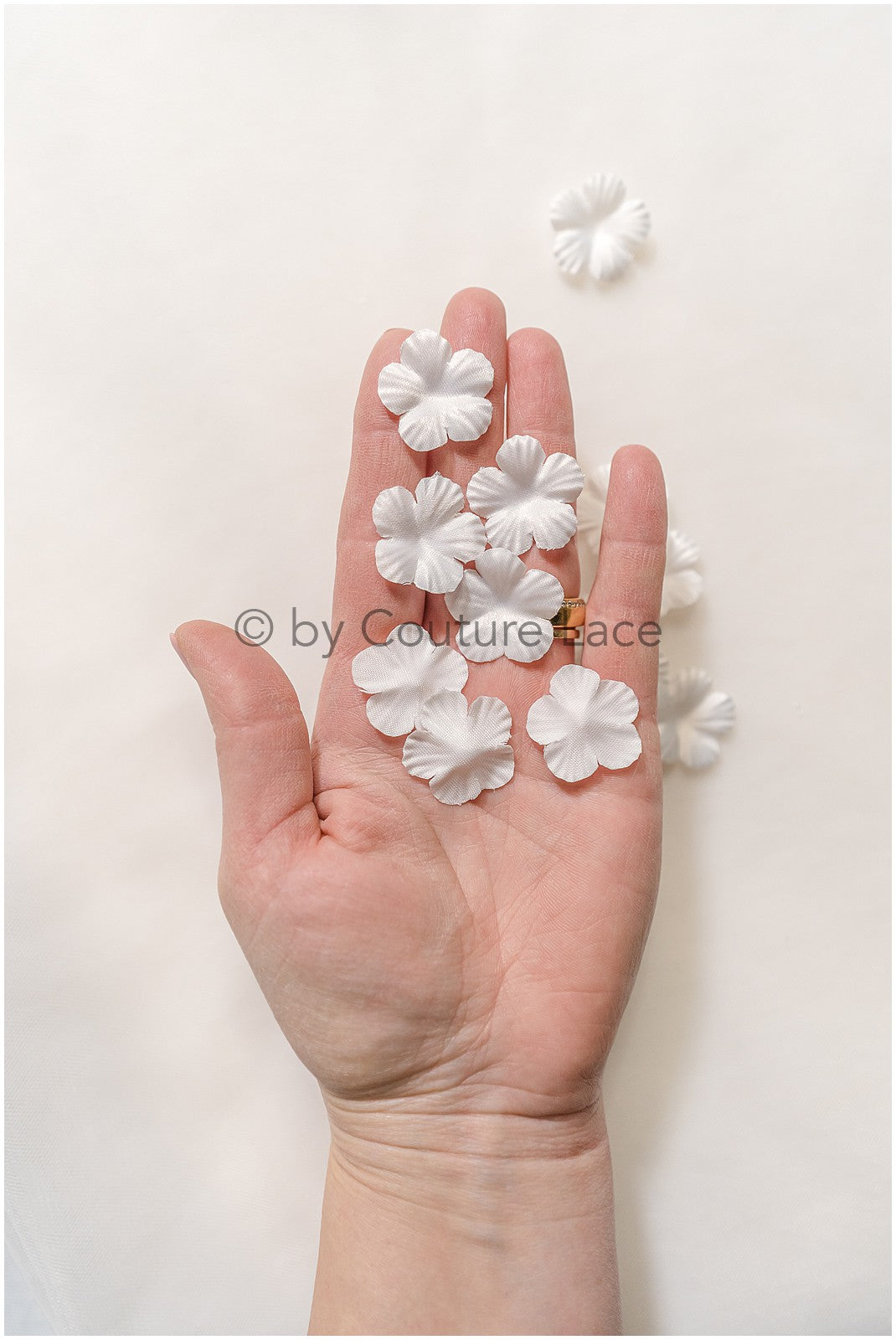 9g. 3D lace flowers/ 3D flowers sew on/ 3D flowers lace applique/ wedding dress lace applique// A24-438