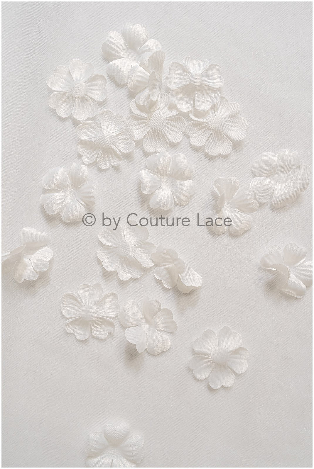 14g. 3D lace flowers/ 3D flowers sew on/ 3D flowers lace applique/ wedding dress lace applique// A24-443