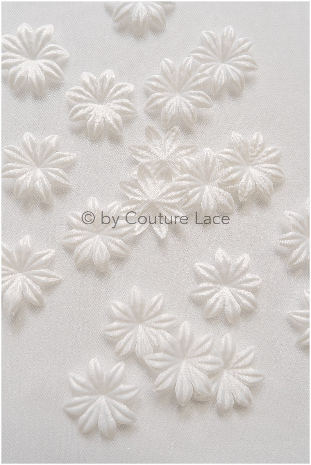 11g. 3D lace flowers/ 3D flowers sew on/ 3D flowers lace applique/ wedding dress lace applique// A24-444