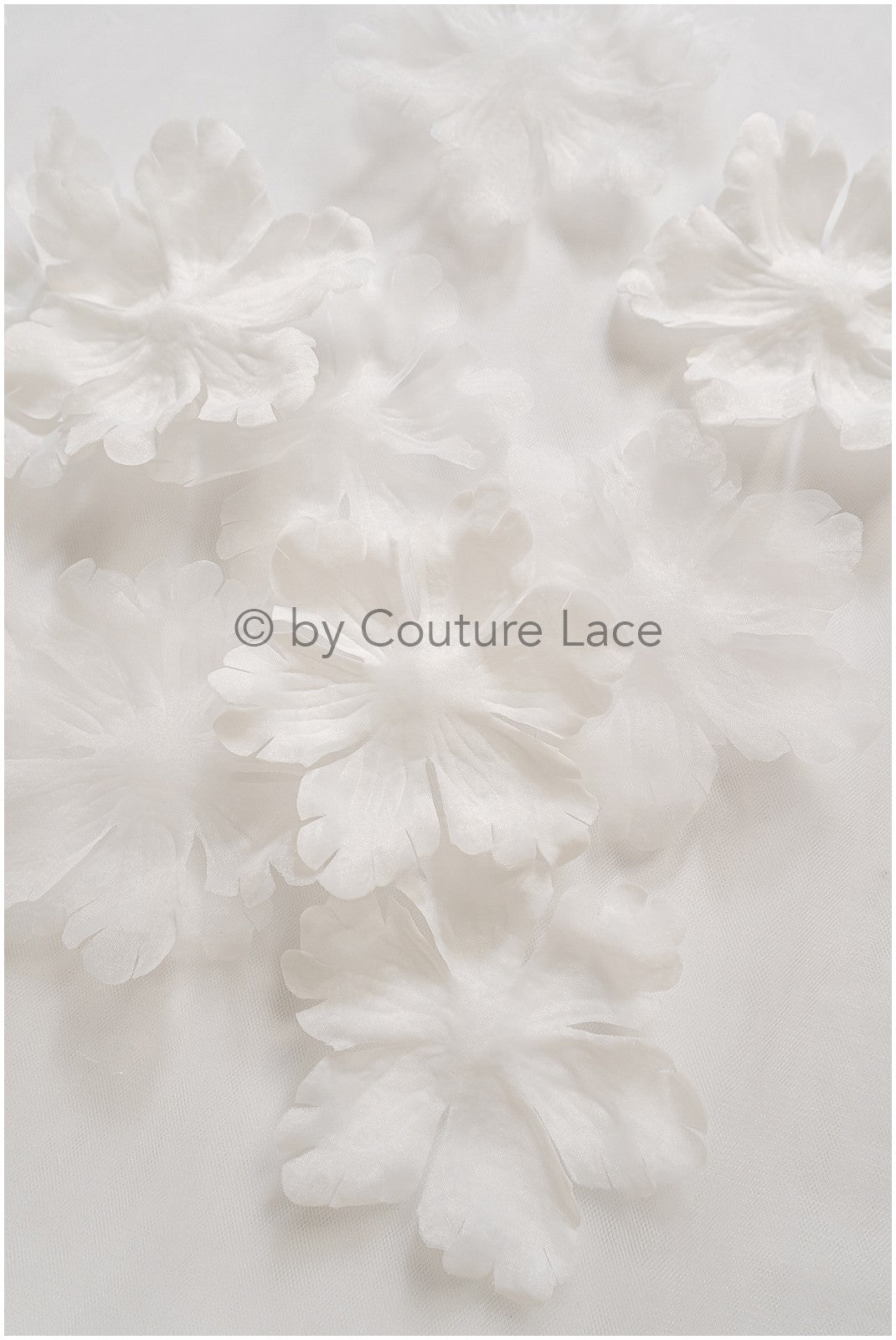 20g. 3D lace flowers/ 3D flowers sew on/ 3D flowers lace applique/ wedding dress lace applique// A24-445