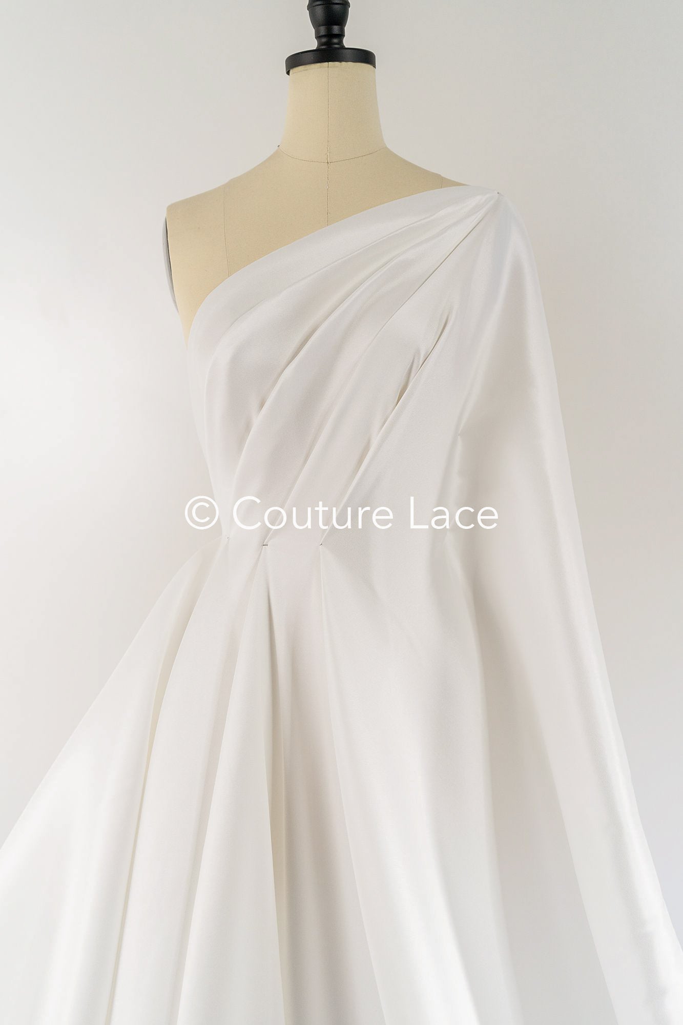 Stretch Mikado for wedding dresses – High-quality elastic fabric for creative wedding dresses | Ideal for bridal wear, christening dresses and wedding decorations/ R-197