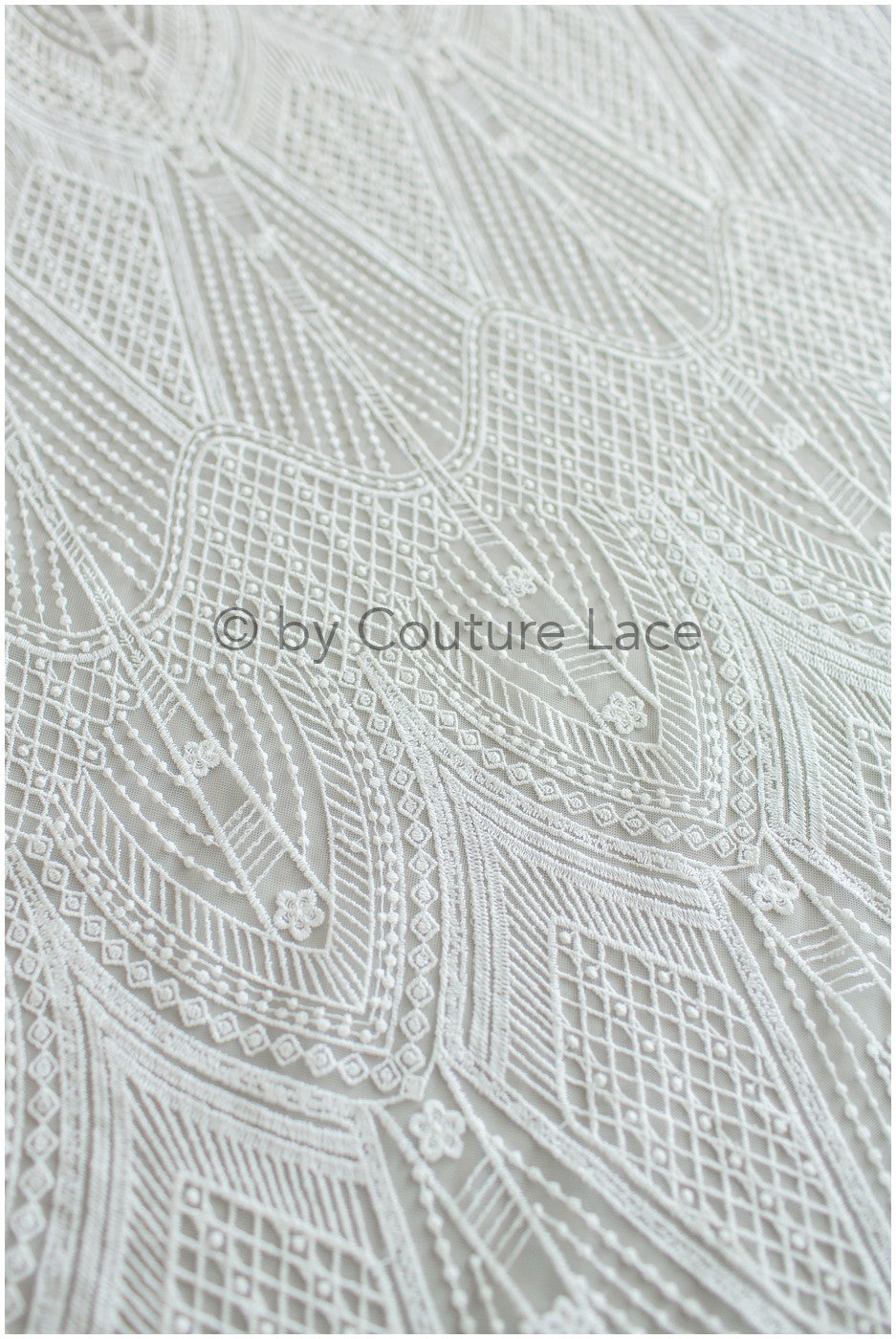 Französische florale Spitze/ Raschelspitze für die Braut/ französische Schleierspitze/ Chanitilly-Spitze für die Braut/ Boho-Spitzenstoff für die Braut // L19-247