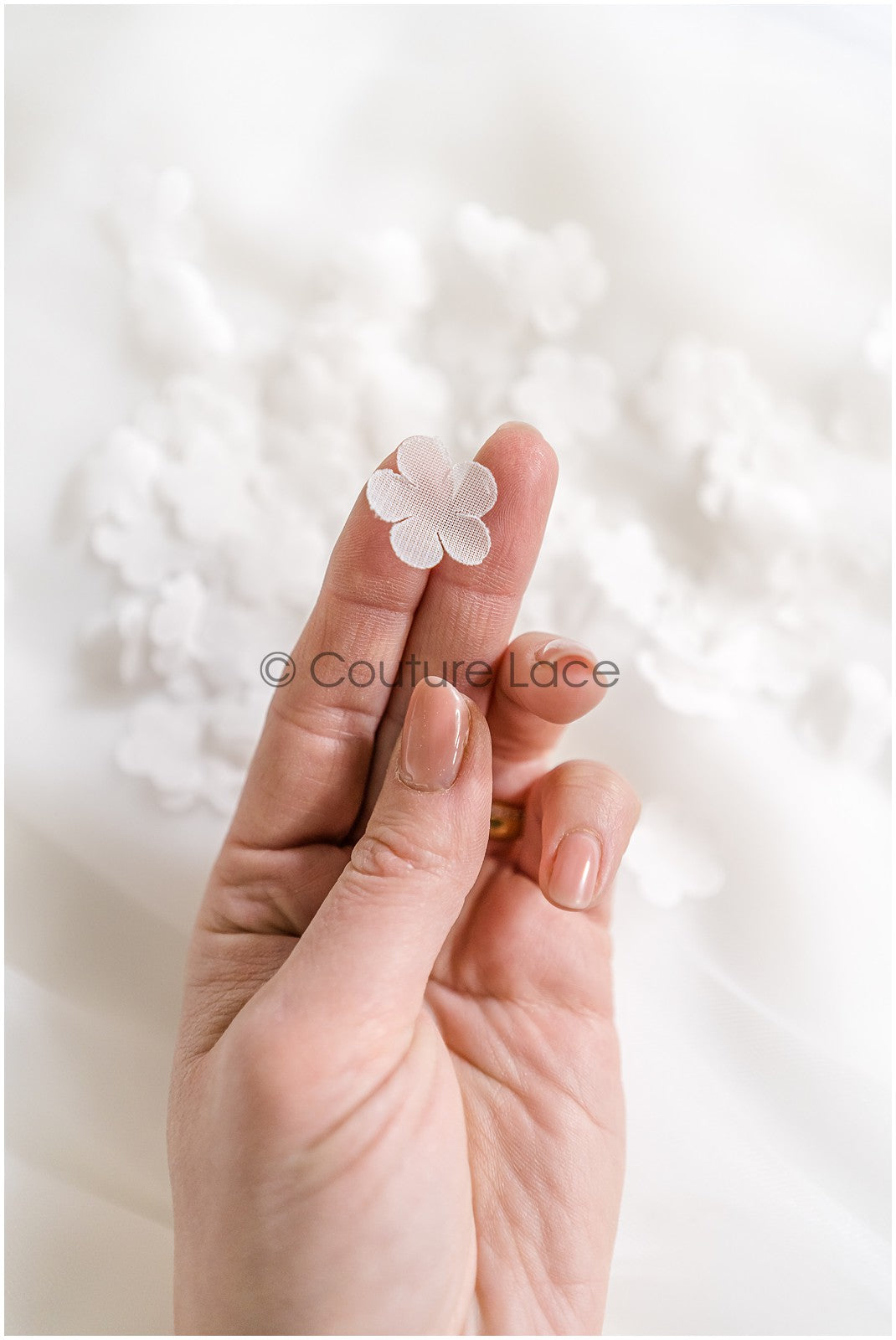 2g 3D flower lace applique/ applique/ 3D flower applique/ patch// A24-414