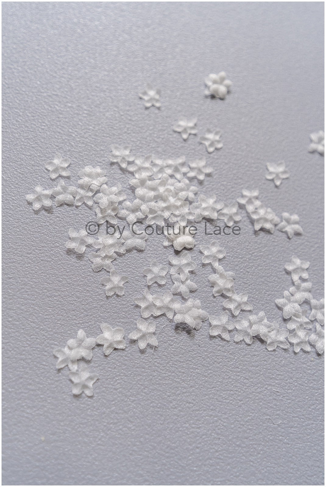 2g 3D flower lace applique/ small applique/ 3D flower applique/ patch// A24-425