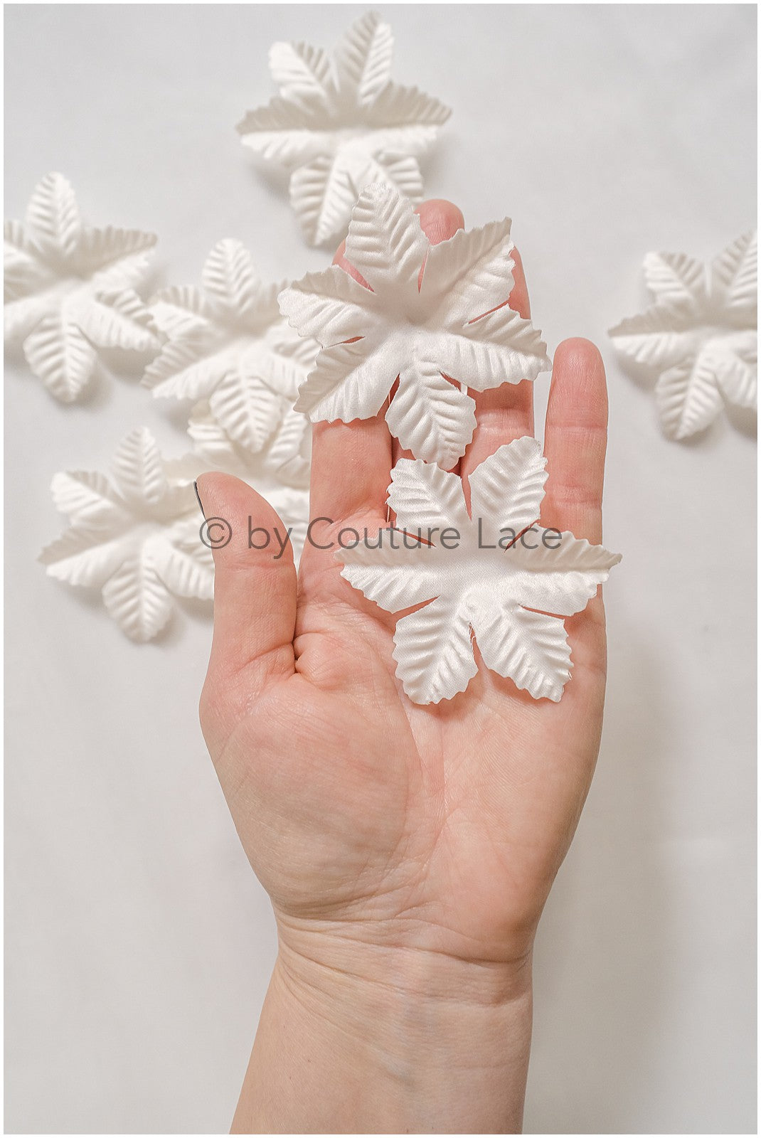 34g. 3D lace flowers/ 3D flowers sew on/ 3D flowers lace applique/ wedding dress lace applique// A24-446
