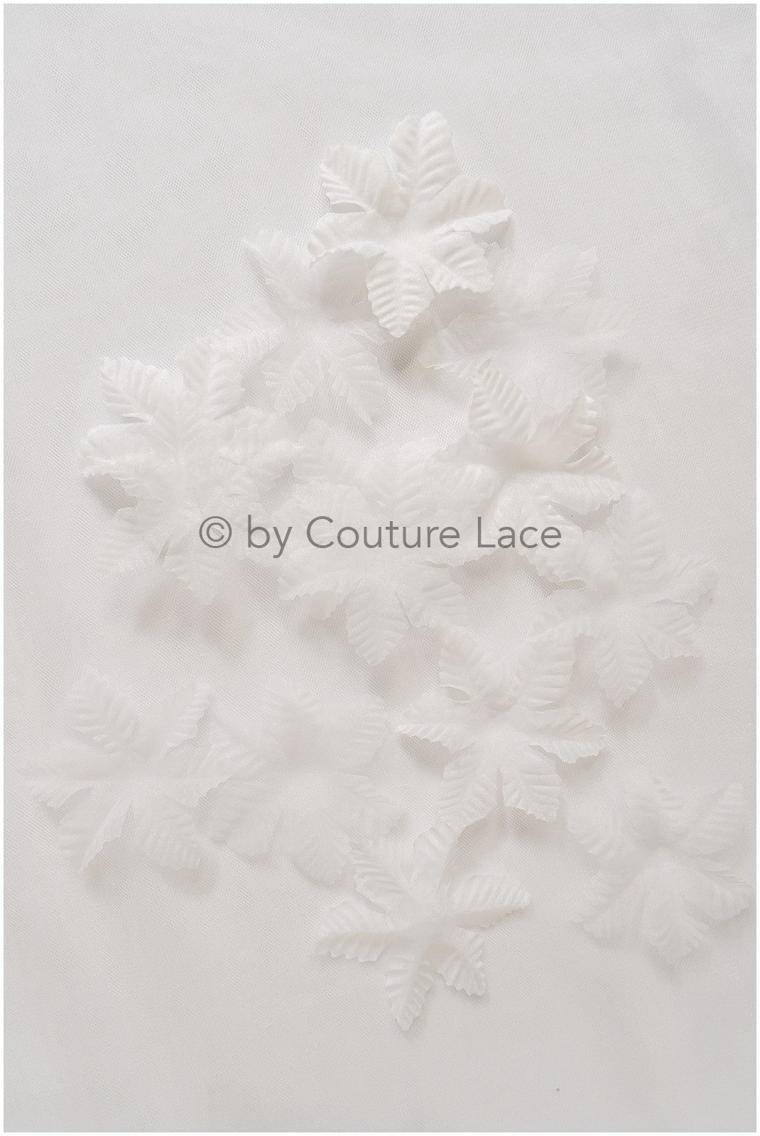 7g. 3D lace flowers/ 3D flowers sew on/ 3D flowers lace applique/ wedding dress lace applique// A24-447