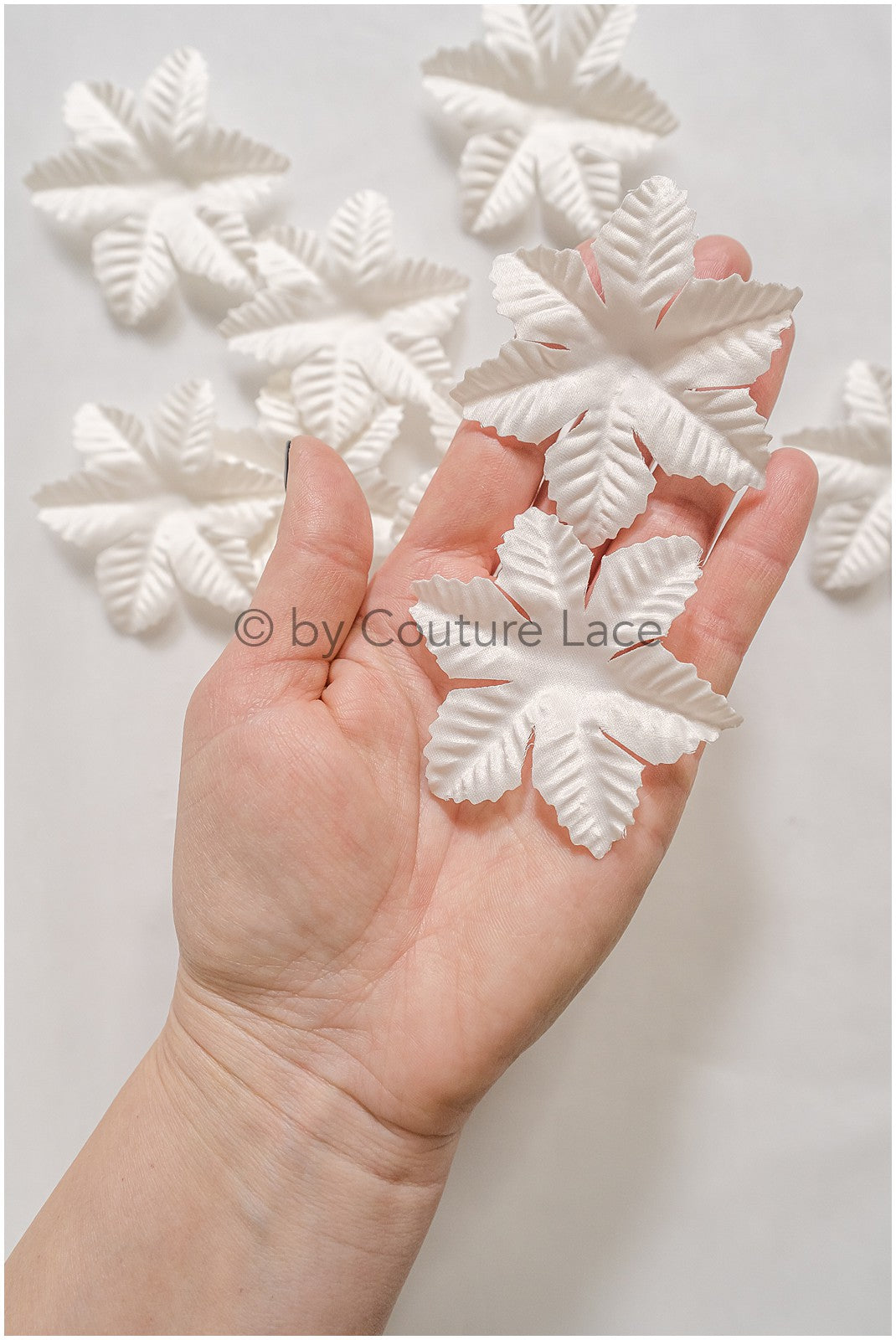 34g. 3D lace flowers/ 3D flowers sew on/ 3D flowers lace applique/ wedding dress lace applique// A24-446