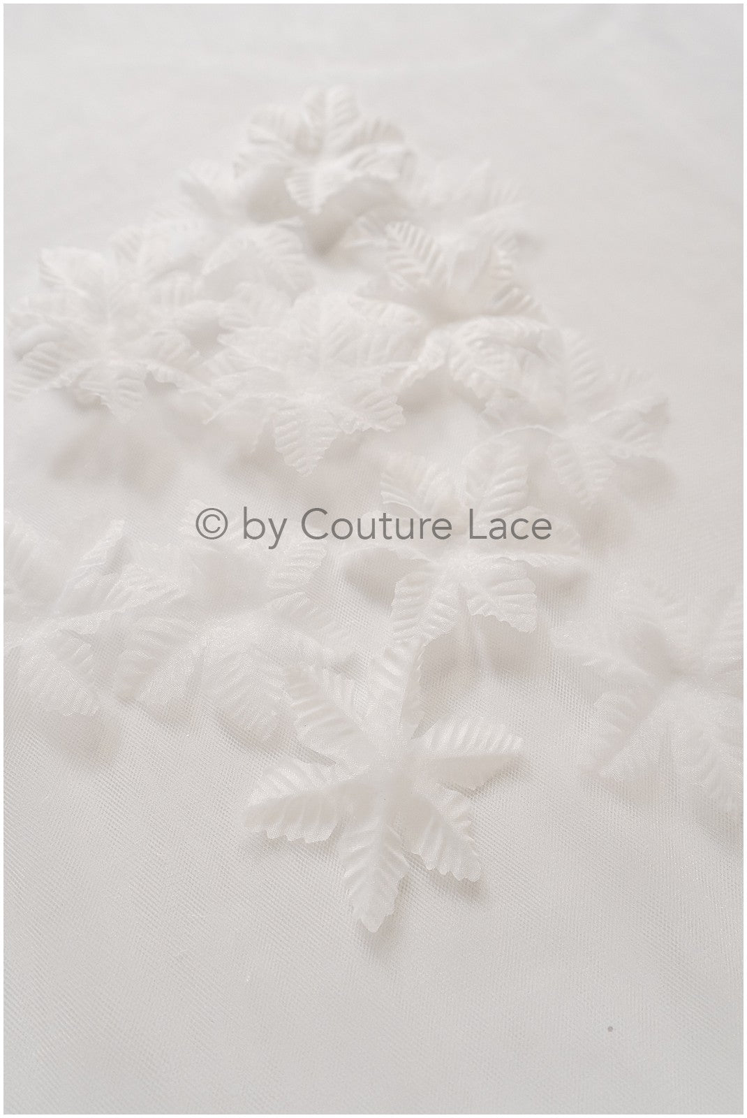 7g. 3D lace flowers/ 3D flowers sew on/ 3D flowers lace applique/ wedding dress lace applique// A24-447