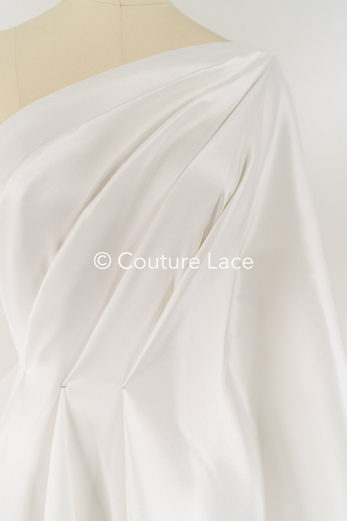 Stretch Mikado for wedding dresses – High-quality elastic fabric for creative wedding dresses | Ideal for bridal wear, christening dresses and wedding decorations/ R-197