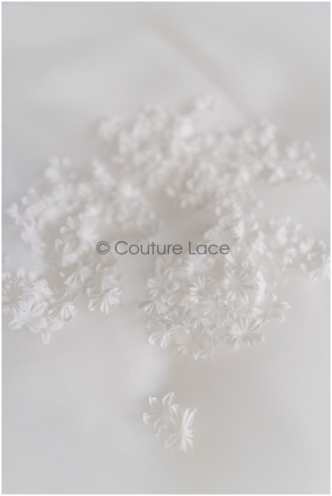 2g 3D flower lace applique/ small applique/ 3D flower applique/ patch// A24-420