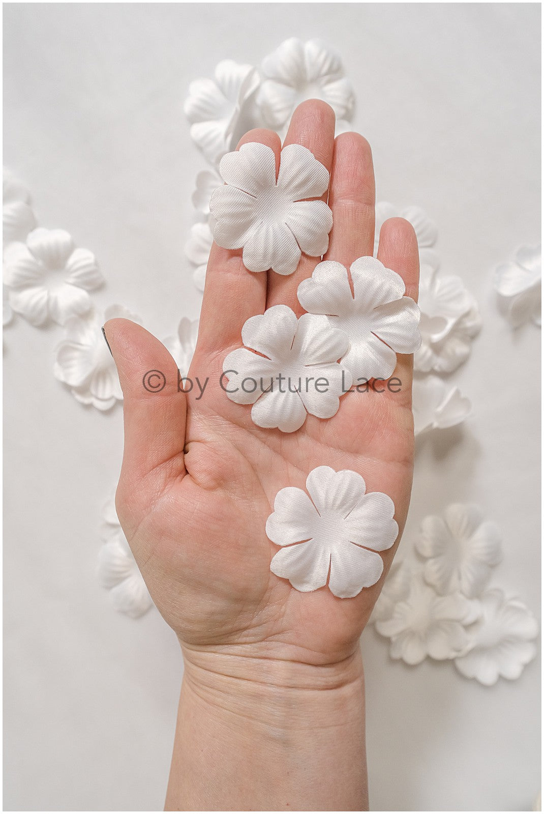14g 3D flower lace applique/ small applique/ 3D flower applique/ patch/ A24-428