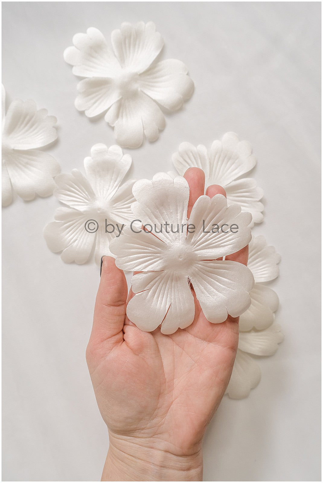 3D lace flowers/ 3D flowers sew on/ 3D flowers lace applique/ wedding dress lace applique// A24-449