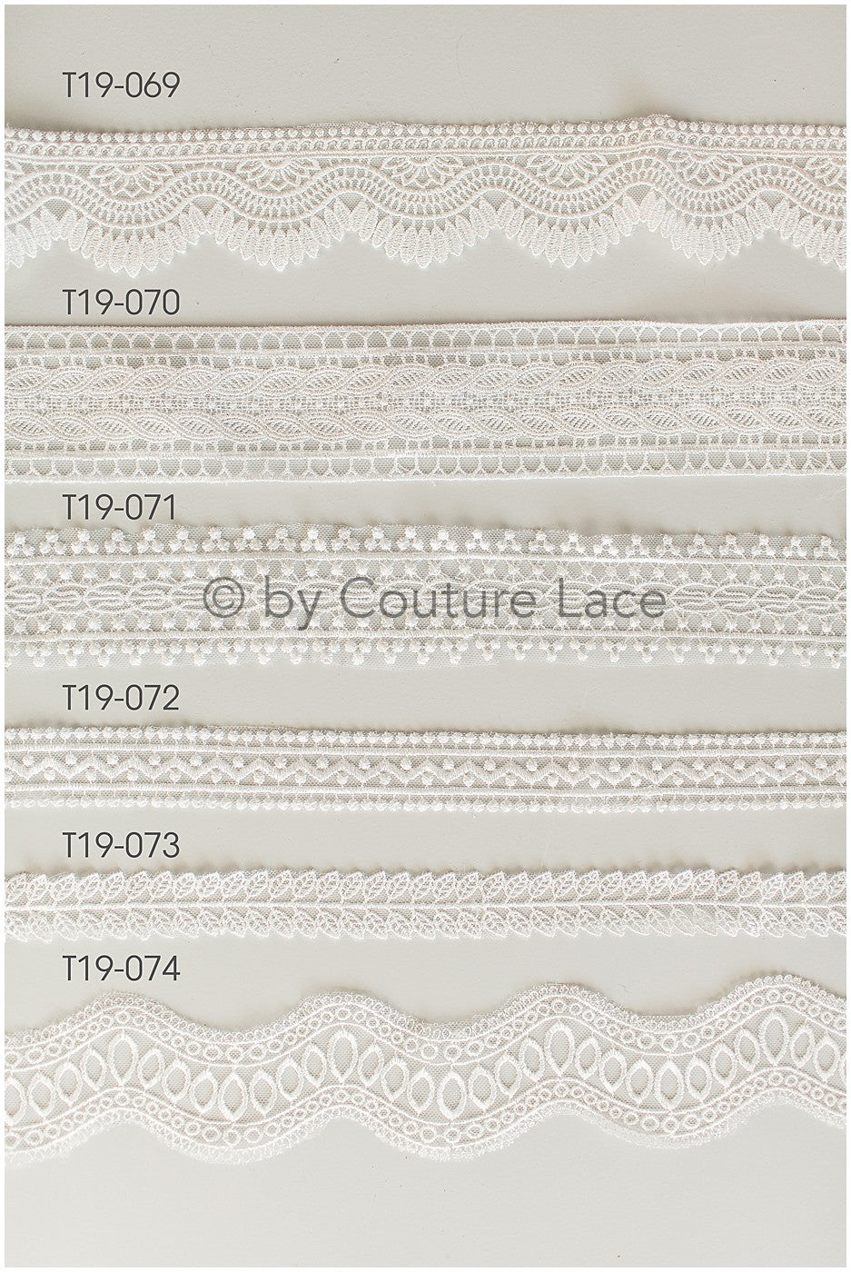 Lace trim/ Boho lace trim off-white/ Bridal veil lace trim/ Bridal lace/ Lace embroidery// T19-071
