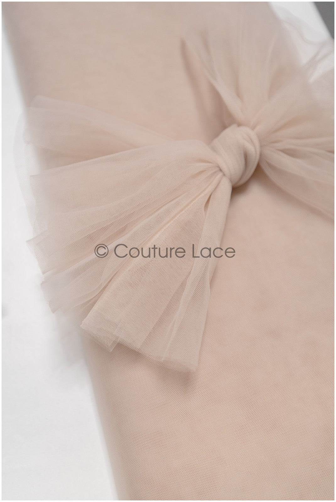 Soft Nude - 160cm wide very soft tulle fabric for bridal veils and wedding dresses/ soft net fabric// R-137-66