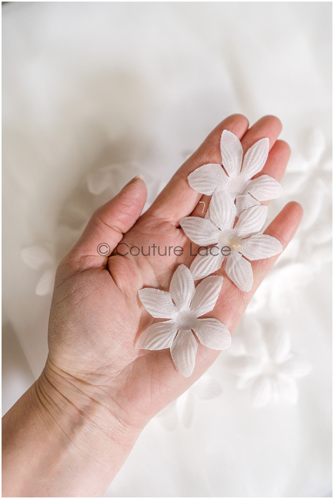 3g 3D flower lace applique/ applique/ 3D flower applique/ patch// A24-421
