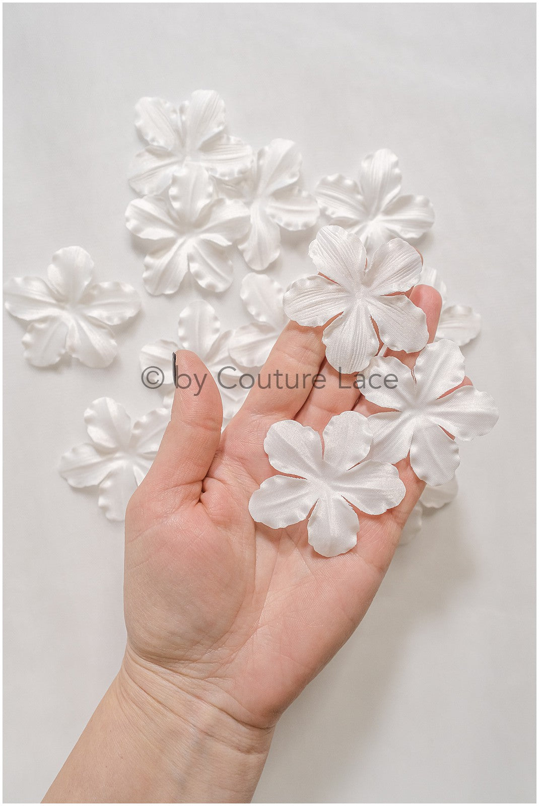 33g. 3D lace flowers/ 3D flowers sew on/ 3D flowers lace applique/ wedding dress lace applique// A24-440