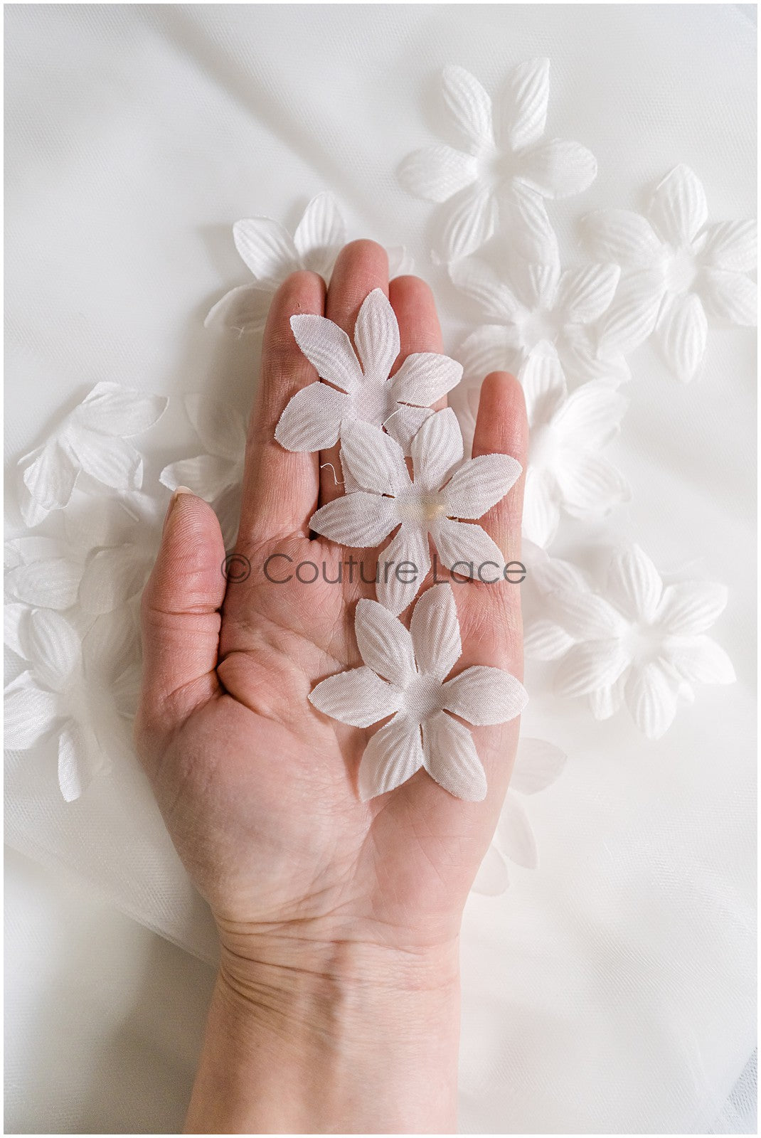 3g 3D flower lace applique/ applique/ 3D flower applique/ patch// A24-421