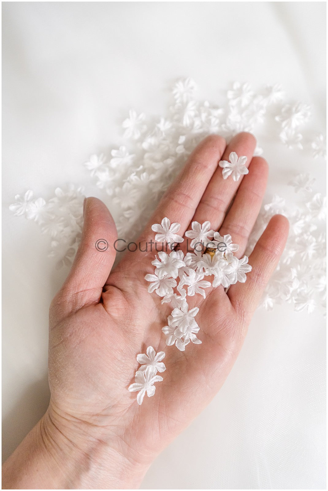 2g 3D flower lace applique/ small applique/ 3D flower applique/ patch// A24-420